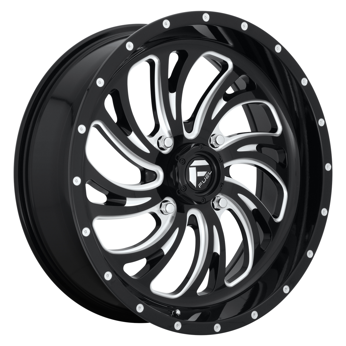 Fuel Off-Road Wheels D641 Kompressor Utv Gloss Black Milled