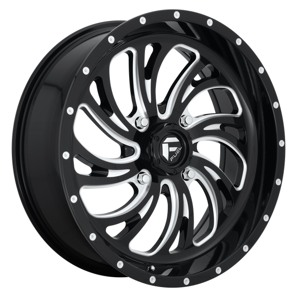 Fuel Off-Road Wheels D641 Kompressor Utv Gloss Black Milled