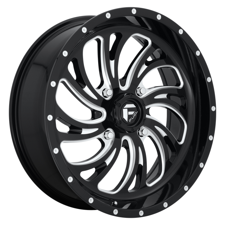 Fuel Off-Road Wheels D641 Kompressor Utv Gloss Black Milled