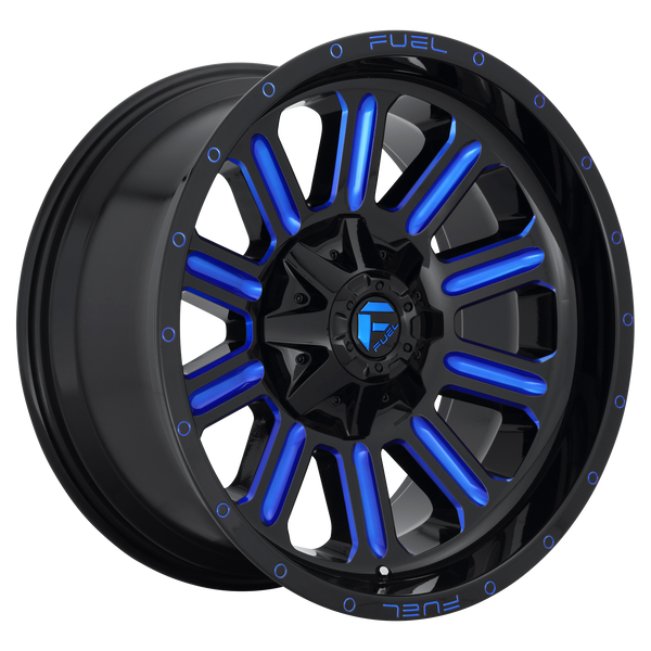 Fuel Off-Road Wheels D646 Hardline Gloss Black with Blue Tint