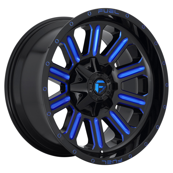Fuel Off-Road Wheels D646 Hardline Gloss Black with Blue Tint