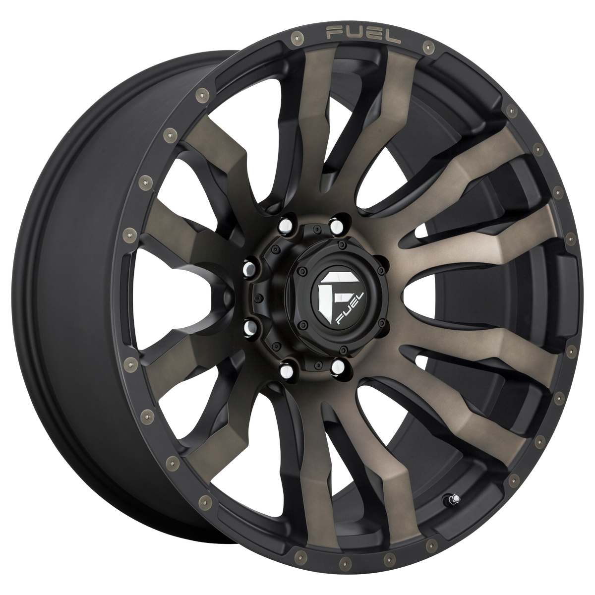 Fuel Off-Road Wheels D674 Blitz Matte Black Double Dark Tint