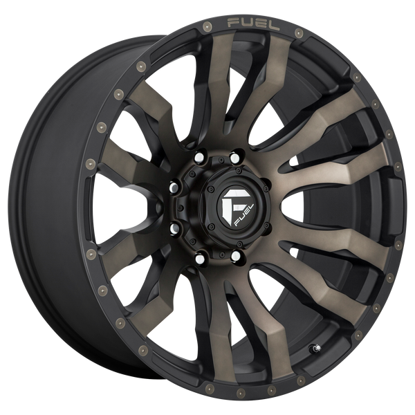 Fuel Off-Road Wheels D674 Blitz Matte Black Double Dark Tint