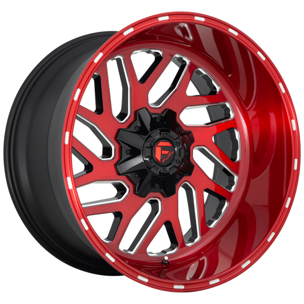 Fuel Off-Road Wheels D691 Triton Candy Red Milled