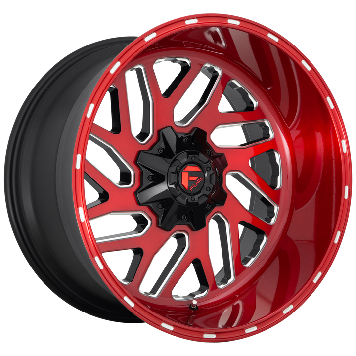 Fuel Off-Road Wheels D691 Triton Candy Red Milled
