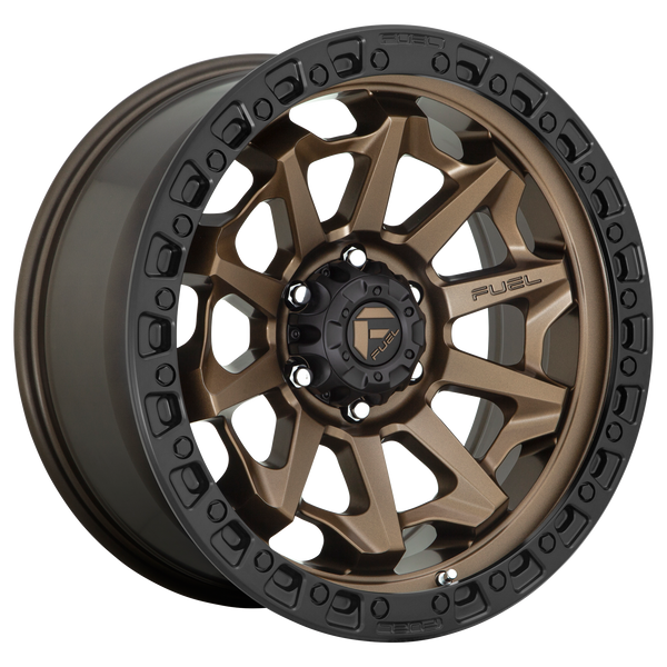 Fuel Off-Road Wheels D696 Covert Matte Bronze Black Bead Ring