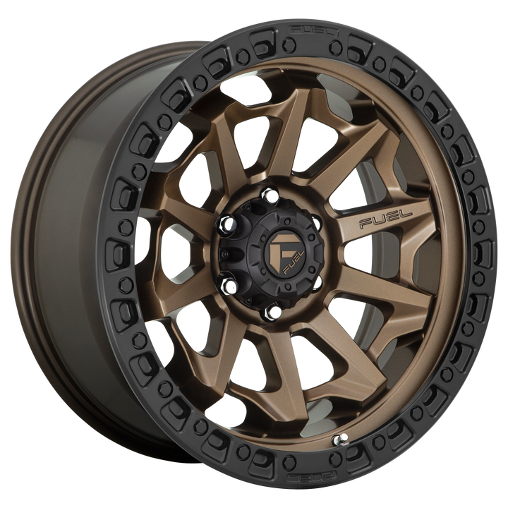 Fuel Off-Road Wheels D696 Covert Matte Bronze Black Bead Ring