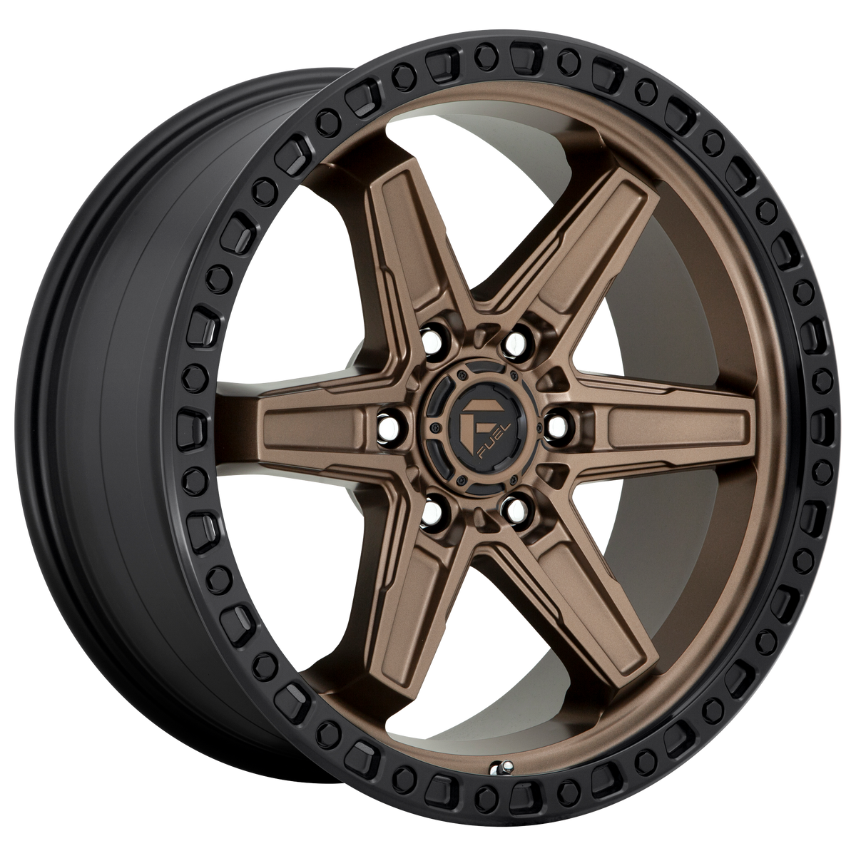 Fuel Off-Road Wheels D699 Kicker Matte Bronze Black Bead Ring