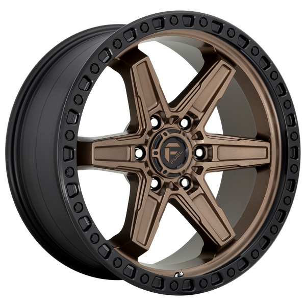 Fuel Off-Road Wheels D699 Kicker Matte Bronze Black Bead Ring