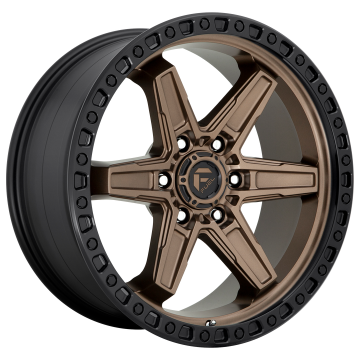Fuel Off-Road Wheels D699 Kicker Matte Bronze Black Bead Ring
