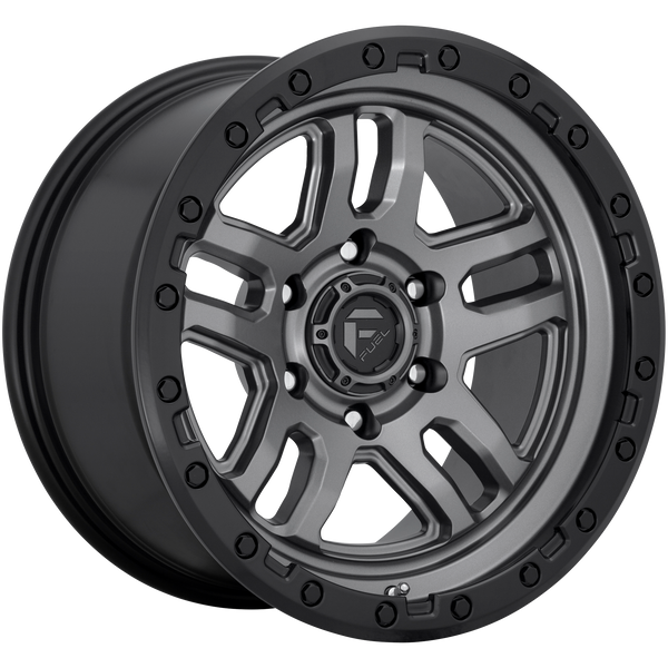 Fuel Off-Road Wheels D701 Ammo Matte Gunmetal Black Bead Ring