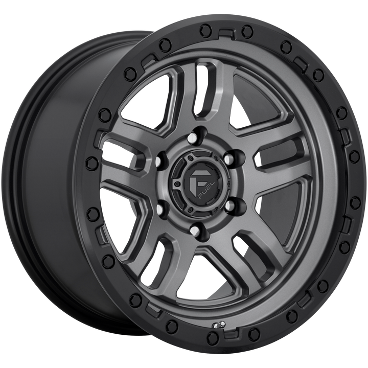 Fuel Off-Road Wheels D701 Ammo Matte Gunmetal Black Bead Ring