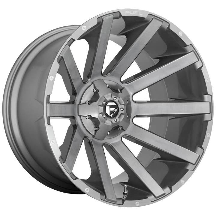 Fuel Off-Road Wheels D714 Contra Platinum Brushed Gunmetal