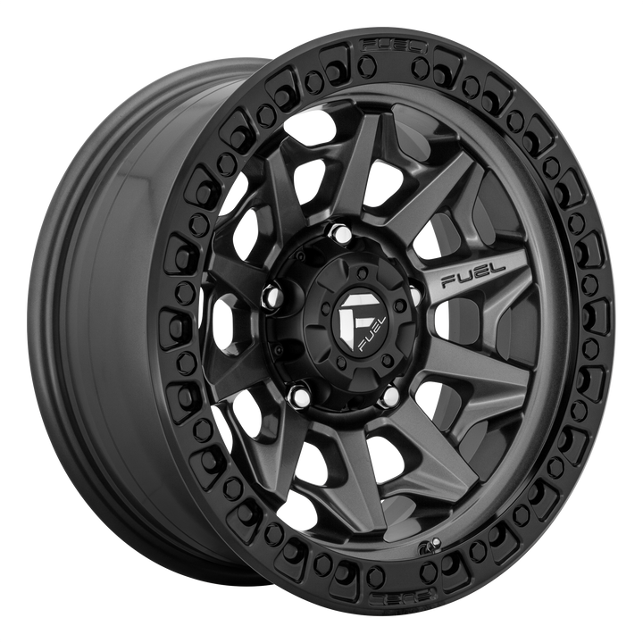 Fuel Off-Road Wheels D716 Covert Matte Gunmetal Black Bead Ring