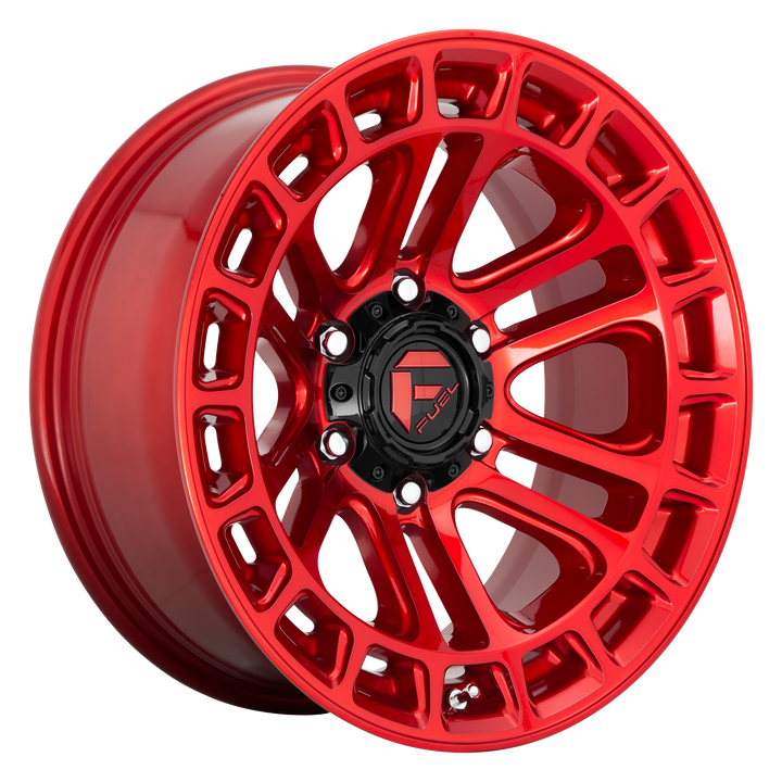 Fuel Off-Road Wheels D719 Heater Candy Red Machined