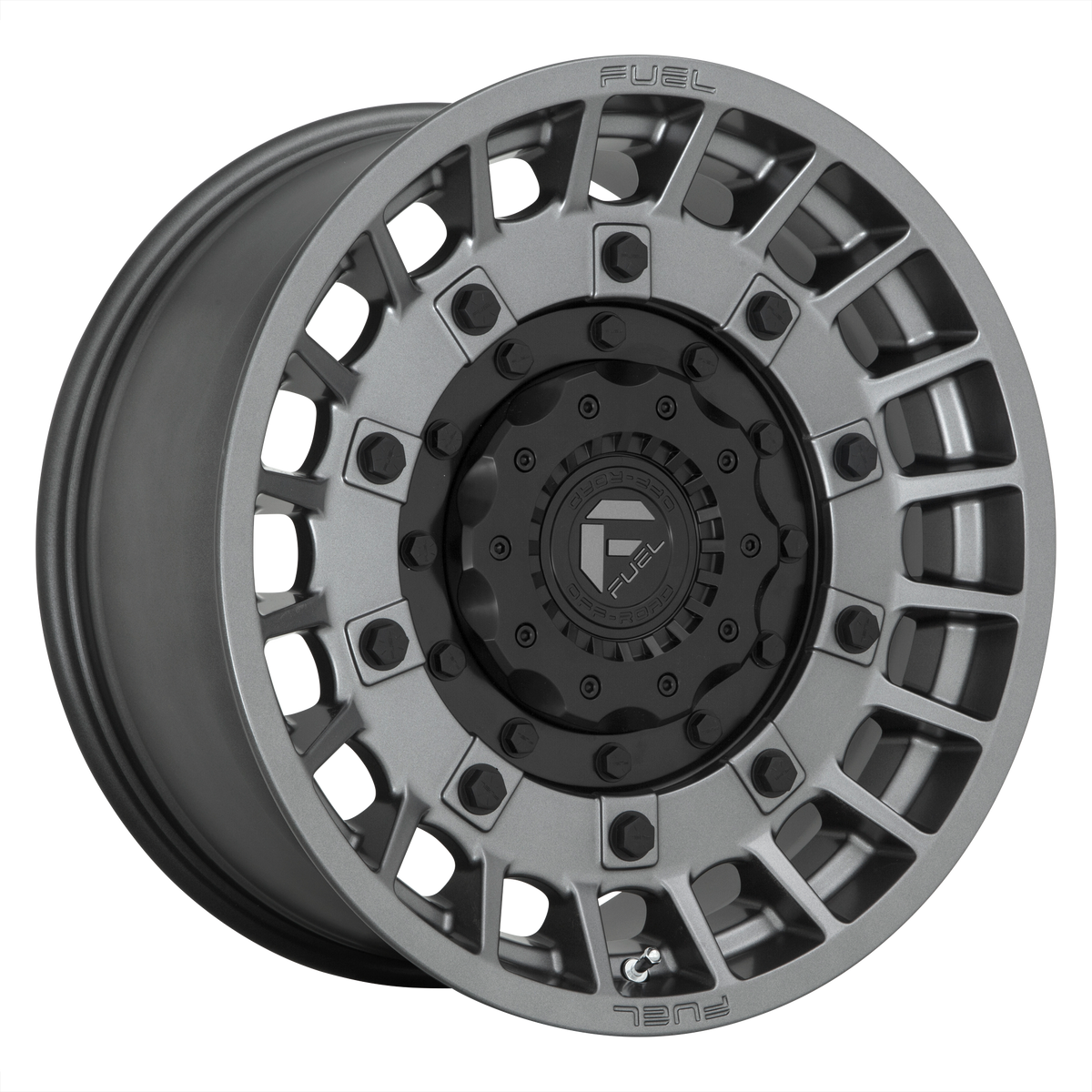 Fuel Off-Road Wheels D726 Militia Matte Anthracite & Black
