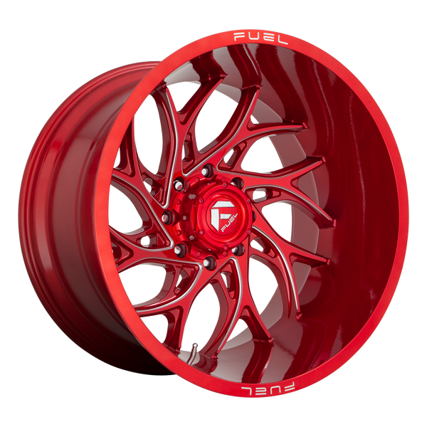 Fuel Off-Road Wheels D742 Runner Candy Red Milled