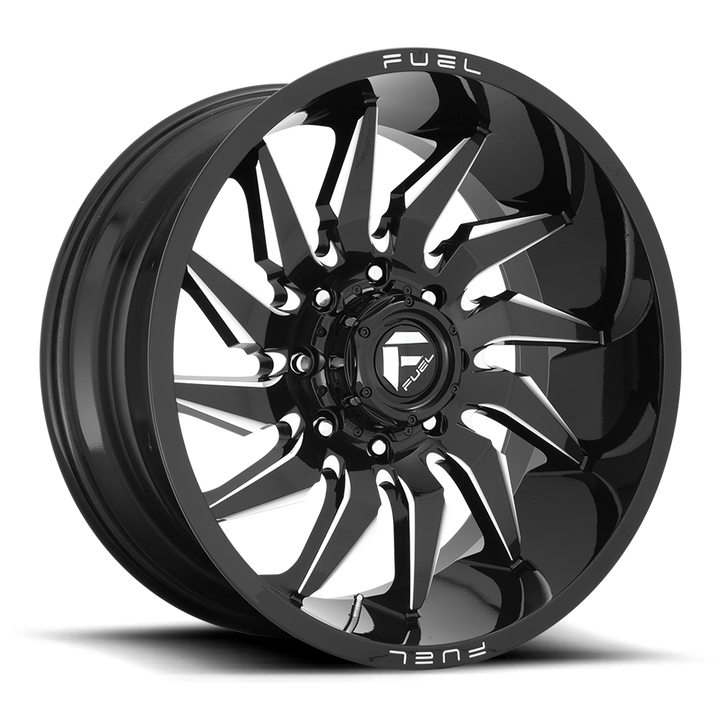 Fuel Off-Road Wheels D744 Saber Gloss Black Milled