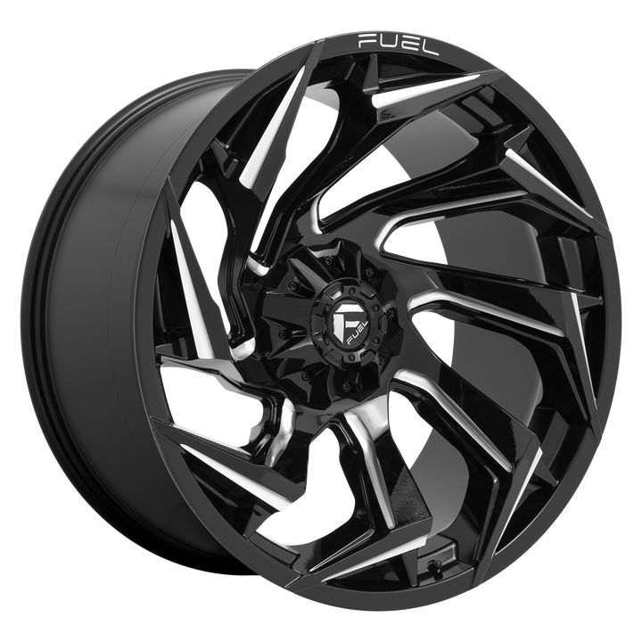 Fuel Off-Road Wheels D753 Reaction Gloss Black Milled