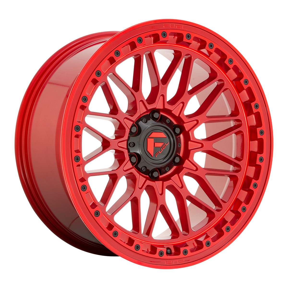 Fuel Off-Road Wheels D758 Trigger Candy Red