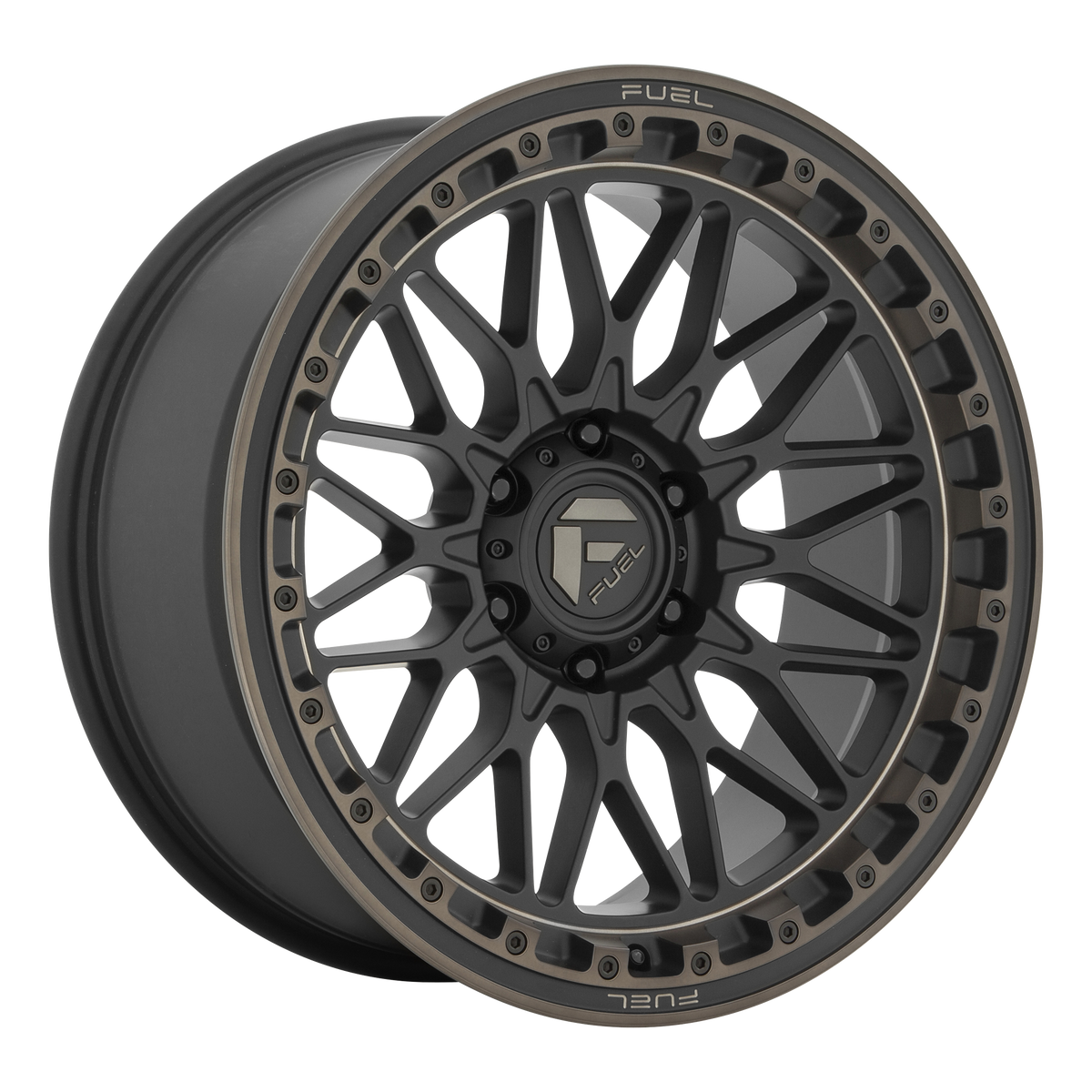 Fuel Off-Road Wheels D759 Trigger Matte Black Double Dark Tint