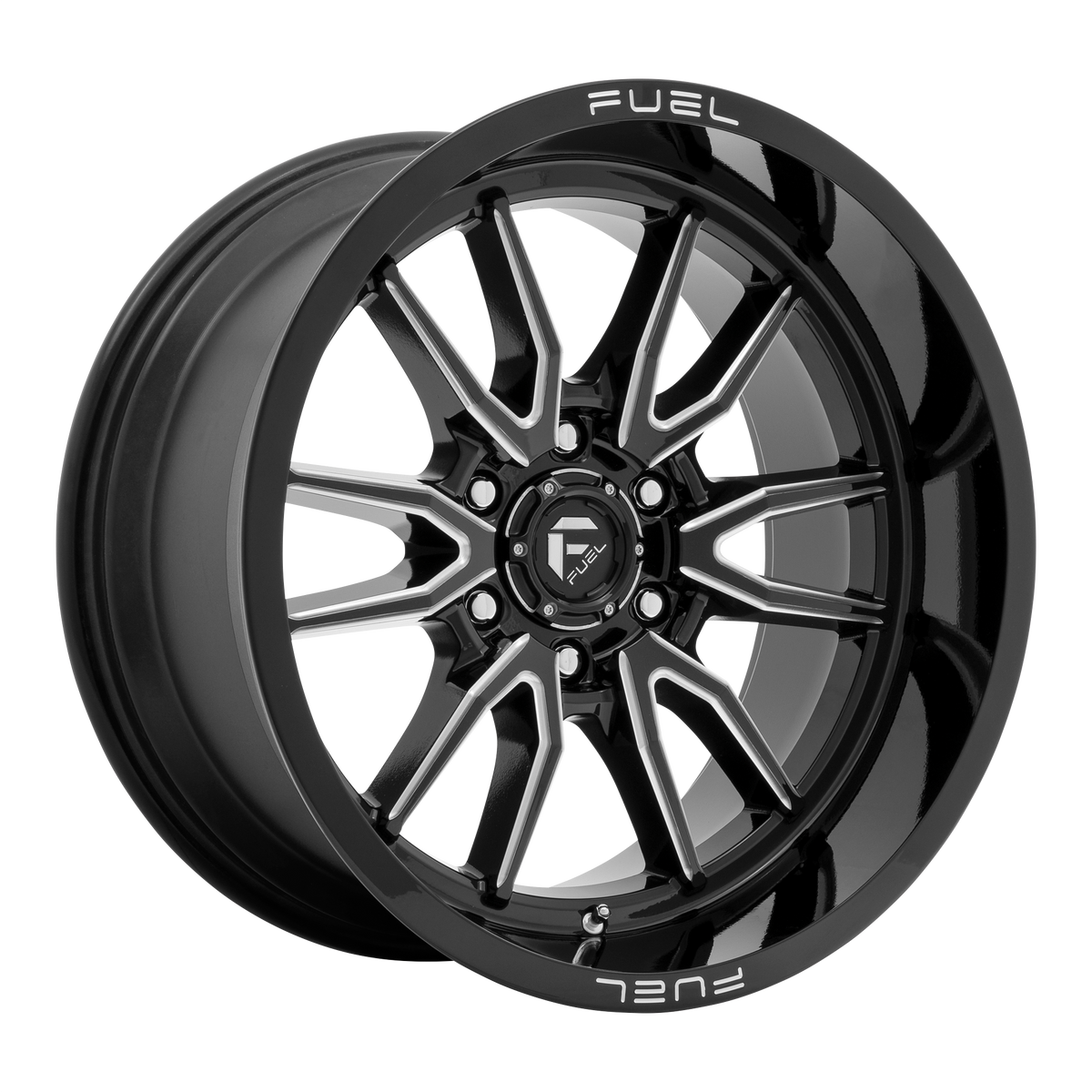 Fuel Off-Road Wheels D761 Clash Gloss Black Milled