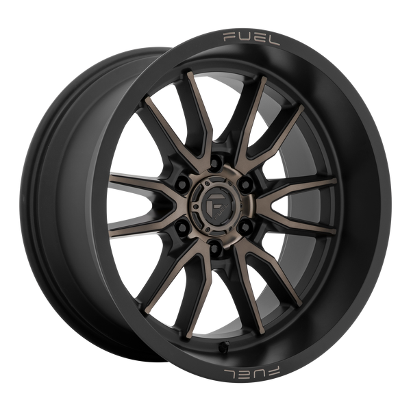 Fuel Off-Road Wheels D762 Clash Matte Black Double Dark Tint