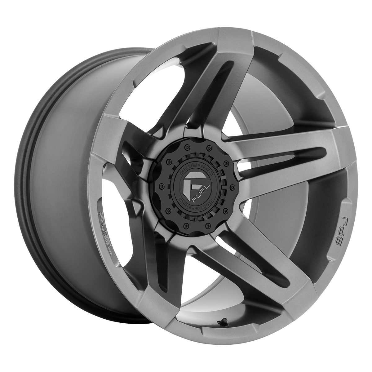 Fuel Off-Road Wheels D764 Sfj Matte Gunmetal