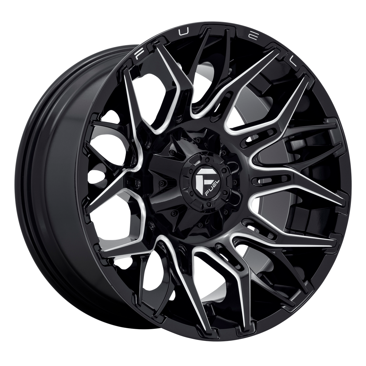 Fuel Off-Road Wheels D769 Twitch Gloss Black Milled