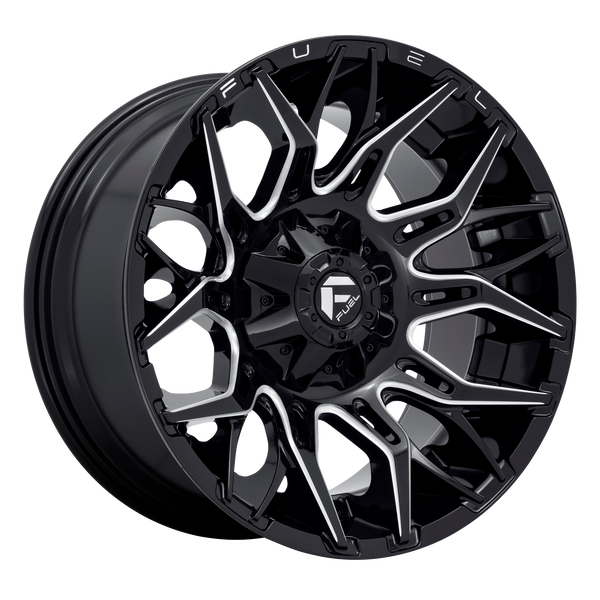 Fuel Off-Road Wheels D769 Twitch Gloss Black Milled