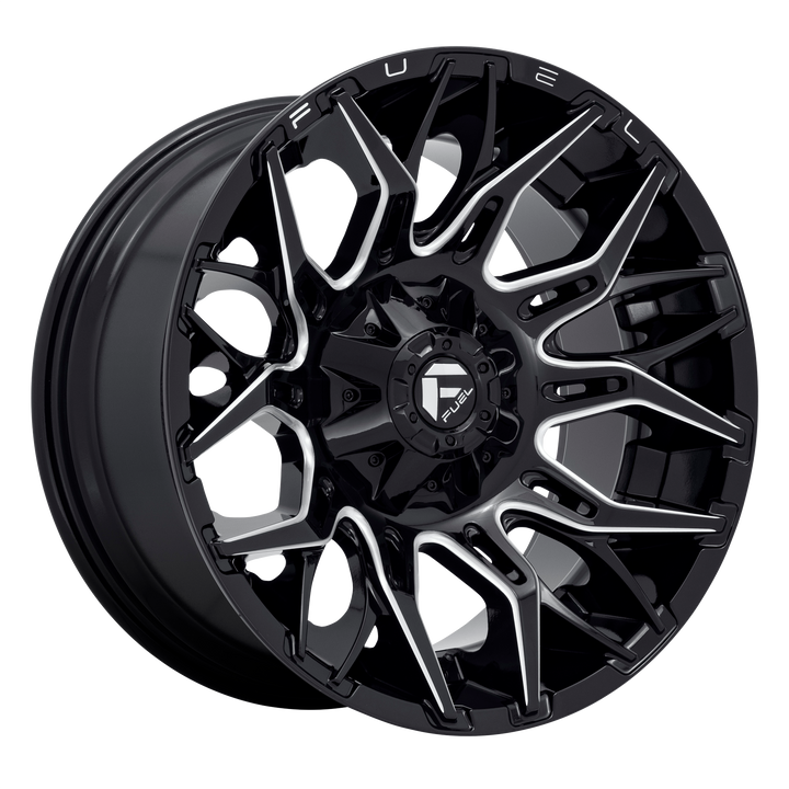 Fuel Off-Road Wheels D769 Twitch Gloss Black Milled