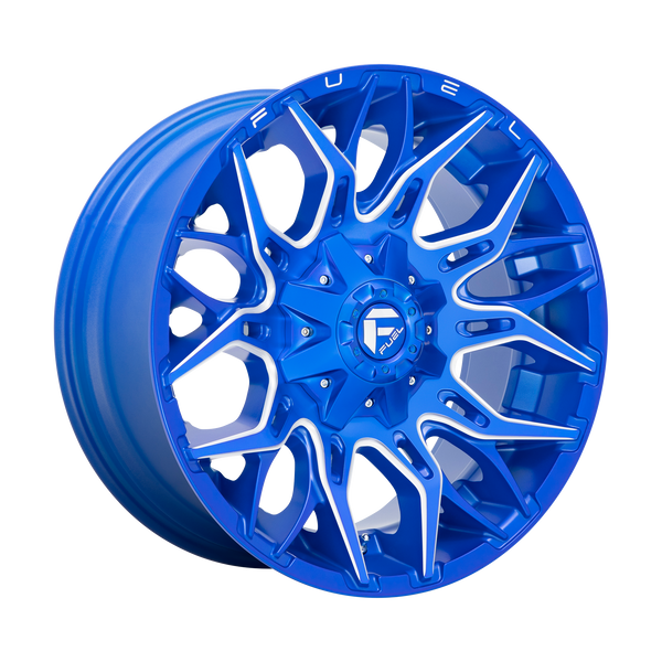 Fuel Off-Road Wheels D770 Twitch Anodized Blue Milled