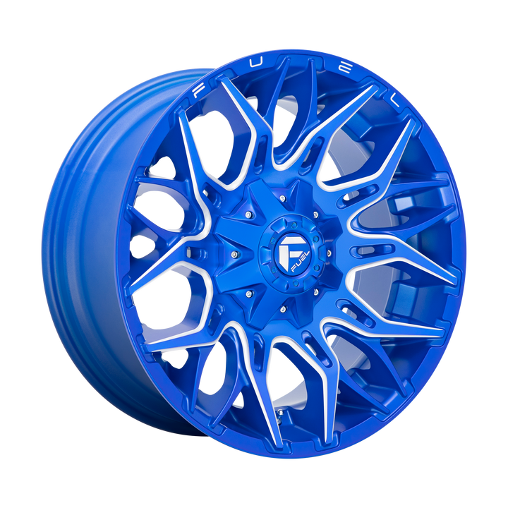 Fuel Off-Road Wheels D770 Twitch Anodized Blue Milled