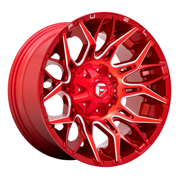 Fuel Off-Road Wheels D771 Twitch Candy Red Milled