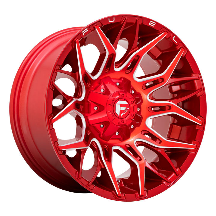 Fuel Off-Road Wheels D771 Twitch Candy Red Milled