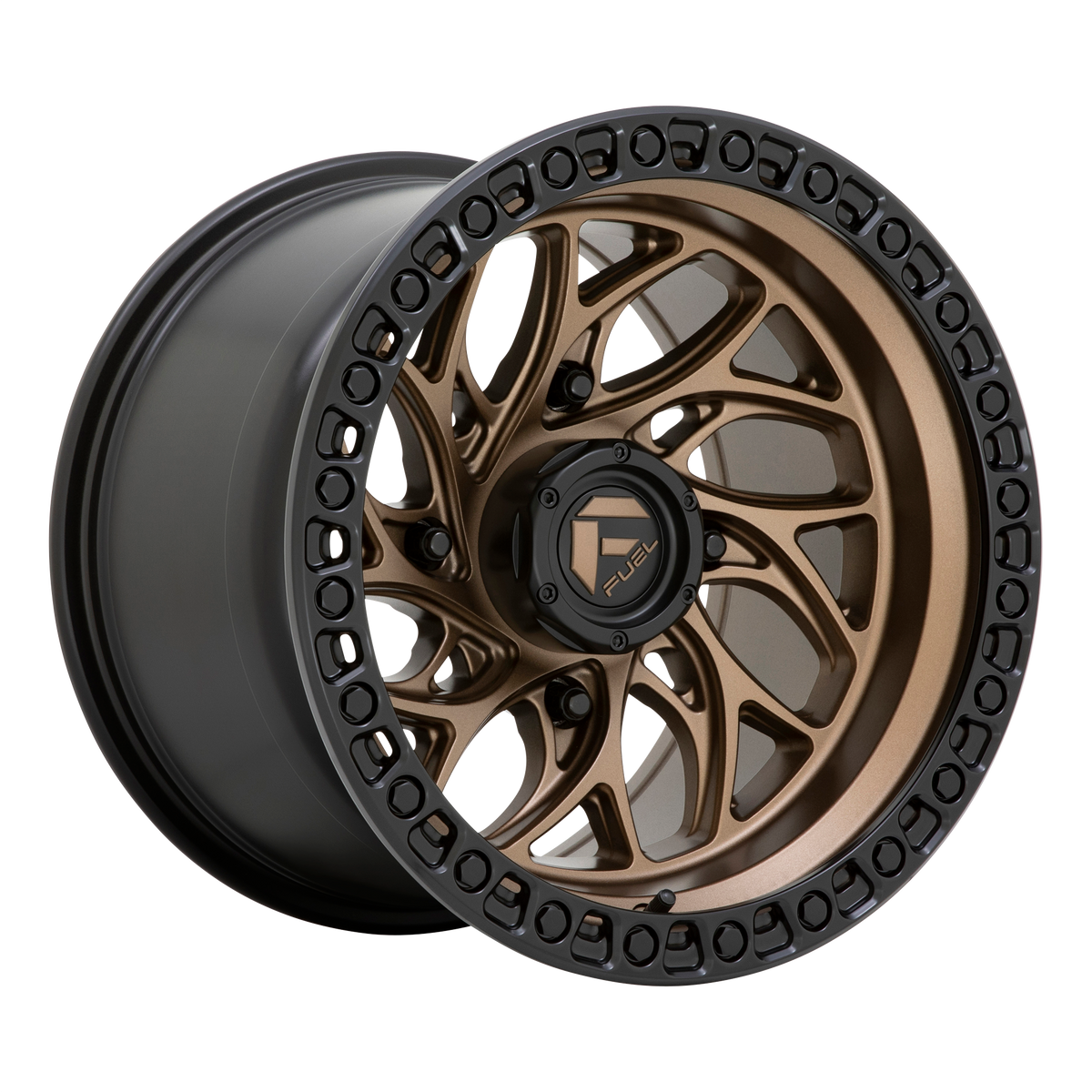 Fuel Off-Road Wheels D777 Runner Utv Bronze with Black Ring