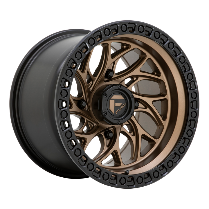 Fuel Off-Road Wheels D777 Runner Utv Bronze with Black Ring