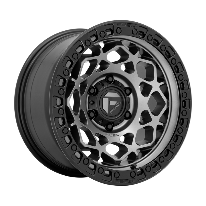 Fuel Off-Road Wheels D784 Unit Gunmetal with Matte Black Ring
