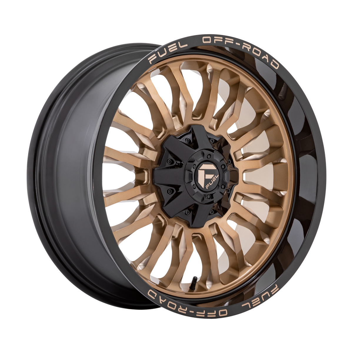 Fuel Off-Road Wheels D797 Arc Platinum Bronze with Black Lip