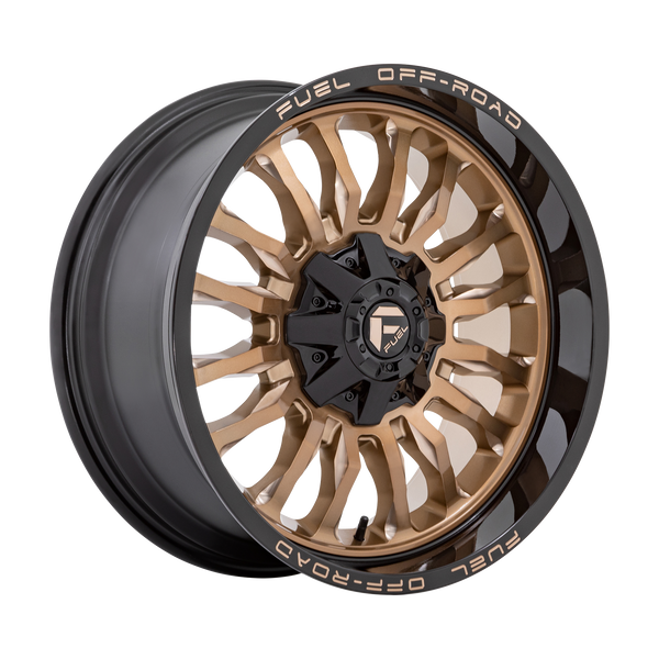 Fuel Off-Road Wheels D797 Arc Platinum Bronze with Black Lip