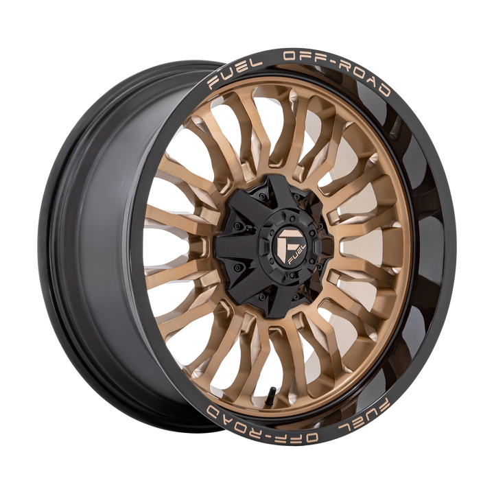 Fuel Off-Road Wheels D797 Arc Platinum Bronze with Black Lip