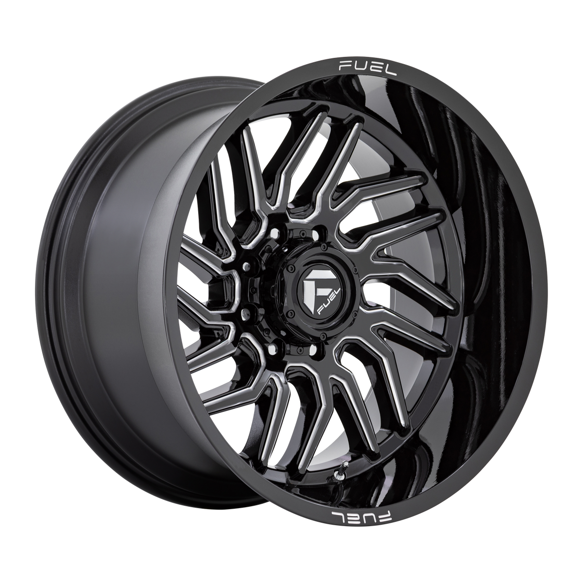 Fuel Off-Road Wheels D807 Hurricane Gloss Black Milled