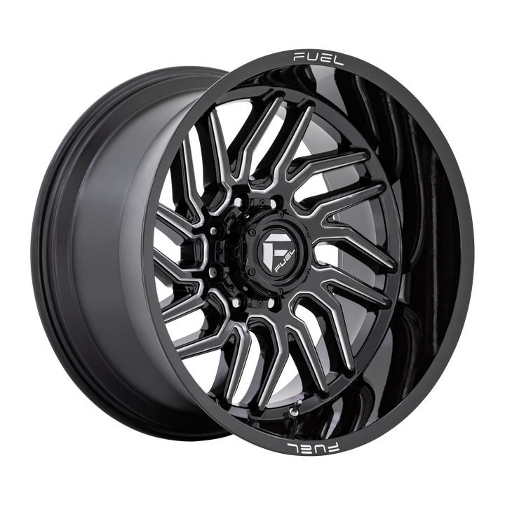 Fuel Off-Road Wheels D807 Hurricane Gloss Black Milled