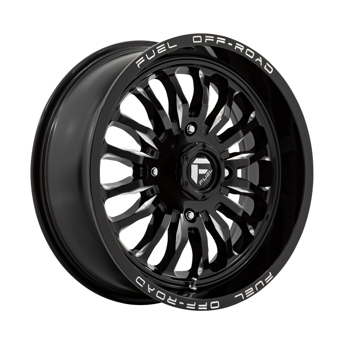 Fuel Off-Road Wheels D821 Arc Utv Gloss Black Milled