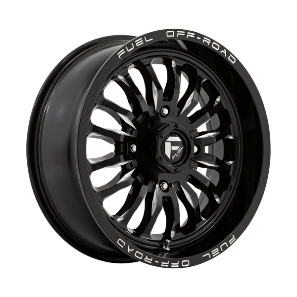 Fuel Off-Road Wheels D821 Arc Utv Gloss Black Milled