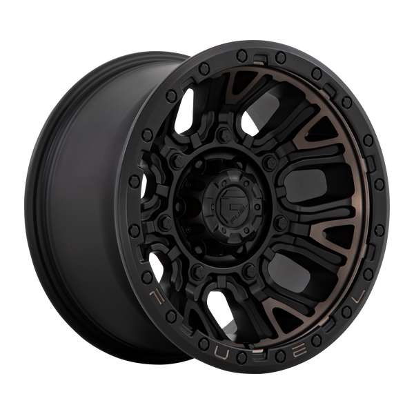 Fuel Off-Road Wheels D824 Traction Matte Black with Double Dark Tint