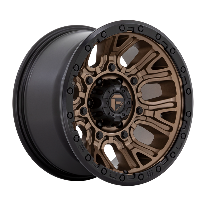 Fuel Off-Road Wheels D826 Traction Matte Bronze with Black Ring