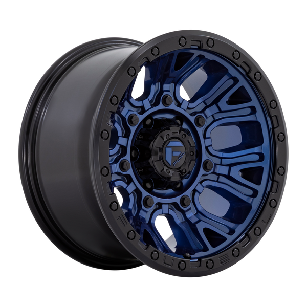 Fuel Off-Road Wheels D827 Traction Dark Blue with Black Ring