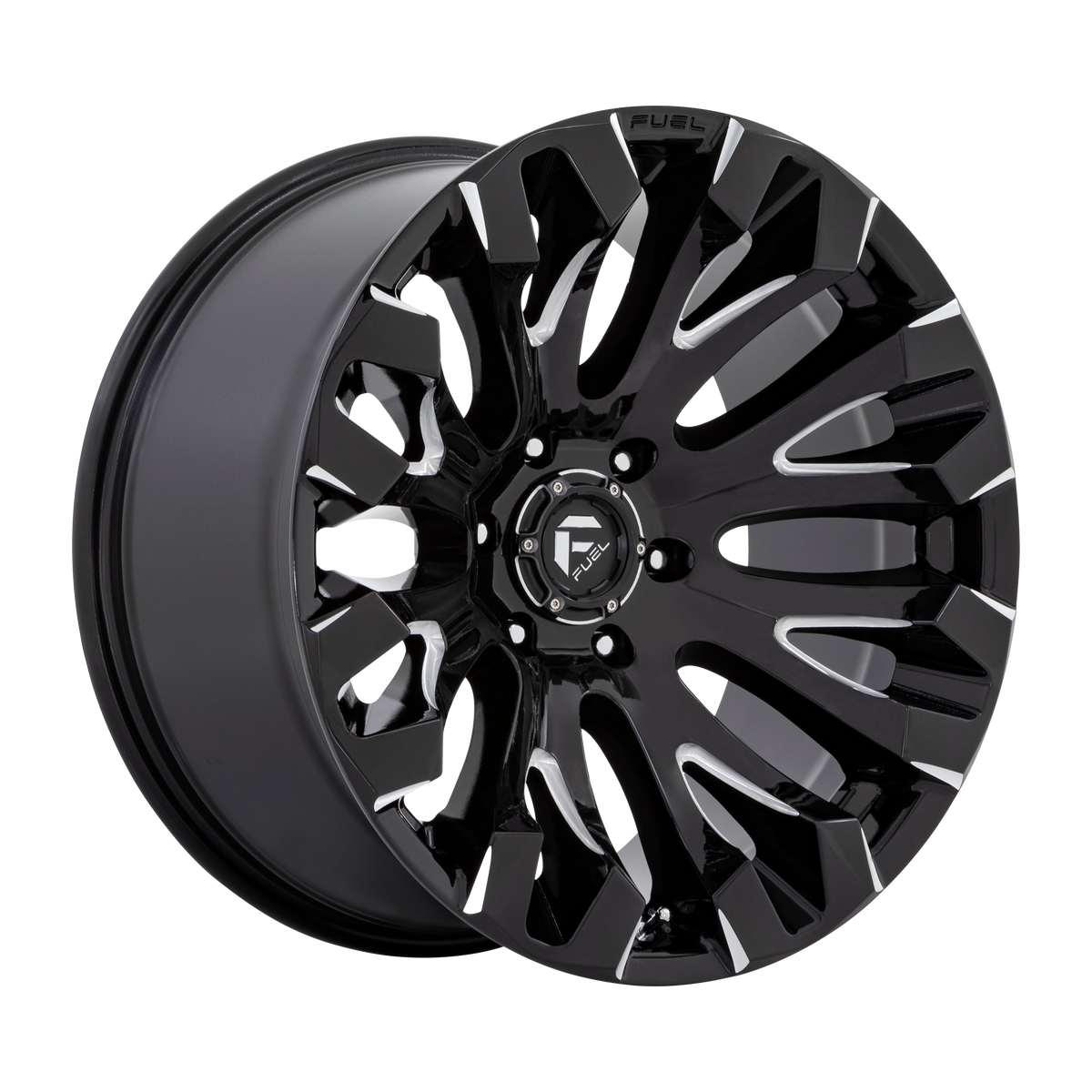 Fuel Off-Road Wheels D828 Quake Gloss Black Milled