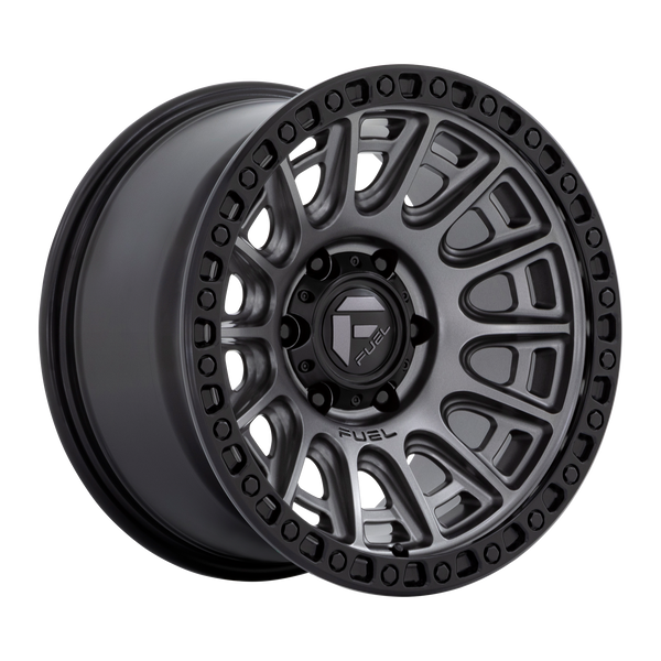 Fuel Off-Road Wheels D835 Cycle Matte Gunmetal with Black Ring